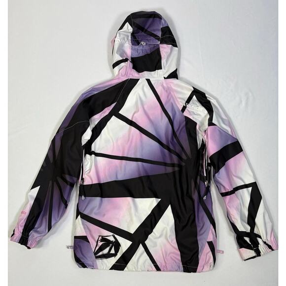 Volcom Nimbus Snowboard Ski Jacket Thermal Geometric Pattern Medium - Picture 3 of 13